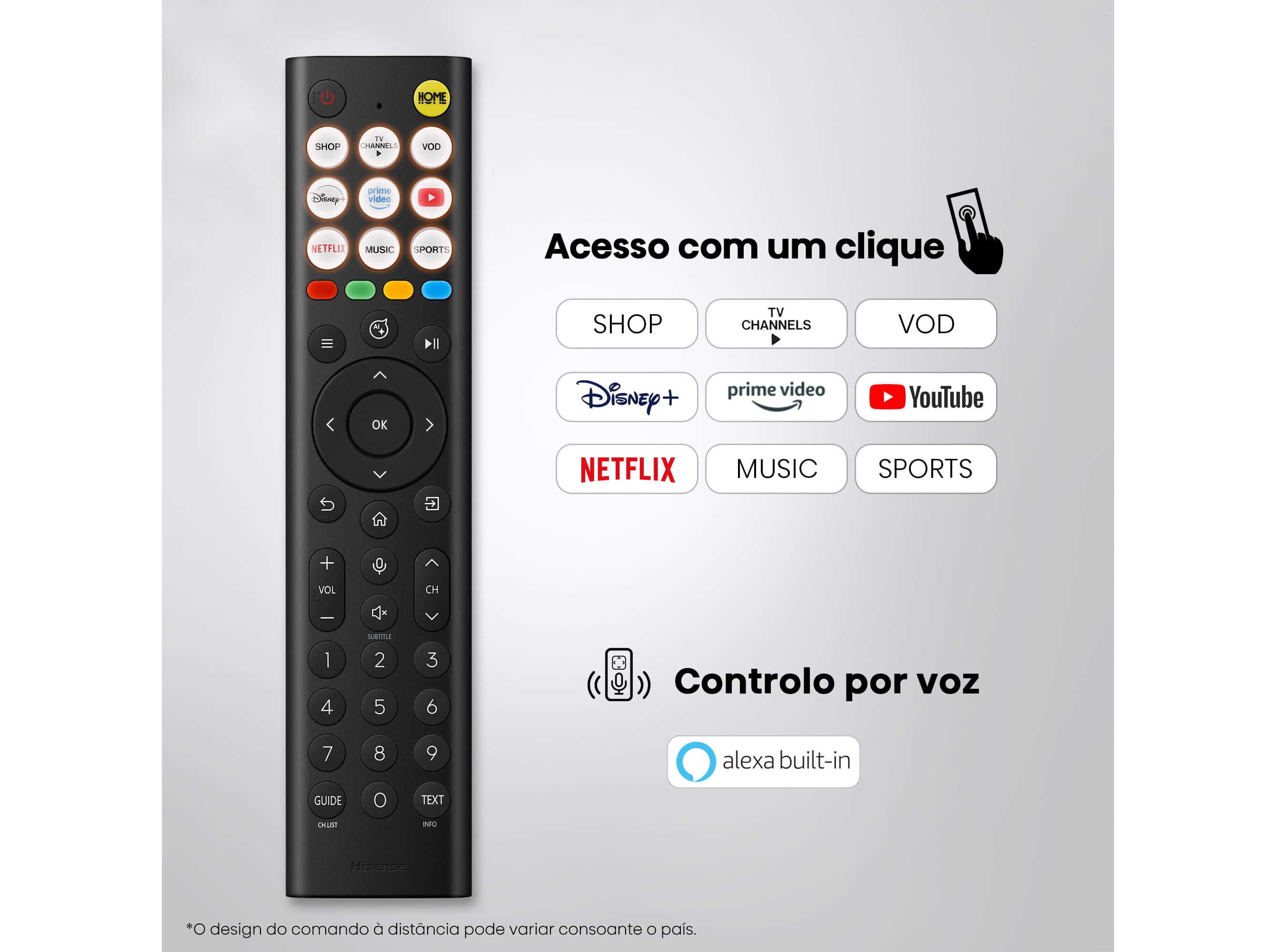 TV QLED HISENSE 43E7S (4K SMART TV 108CM) image number 9