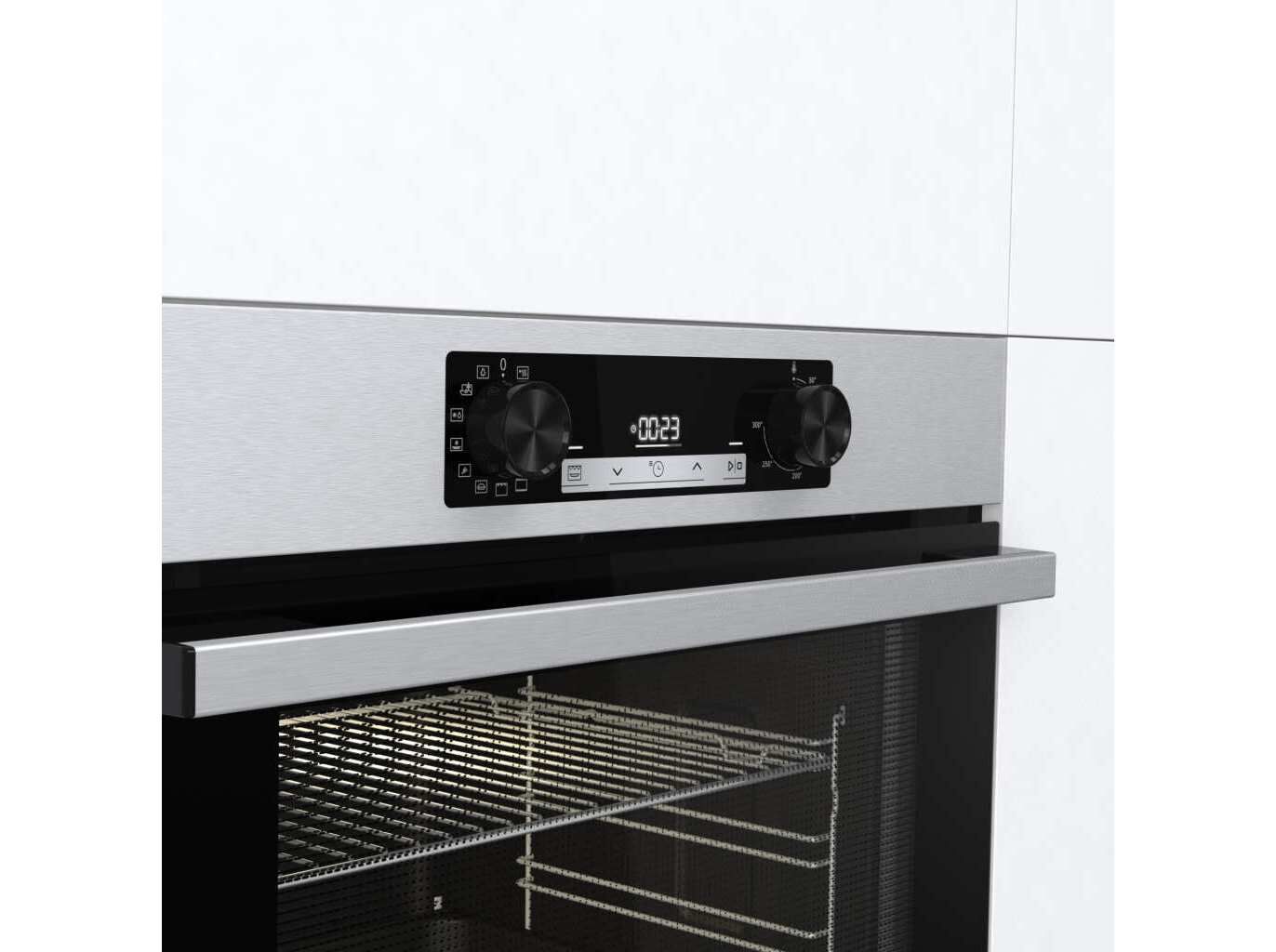 FORNO PIROL&Iacute;TICO HISENSE BI64213E14PX INOX A+ 77L image number 4