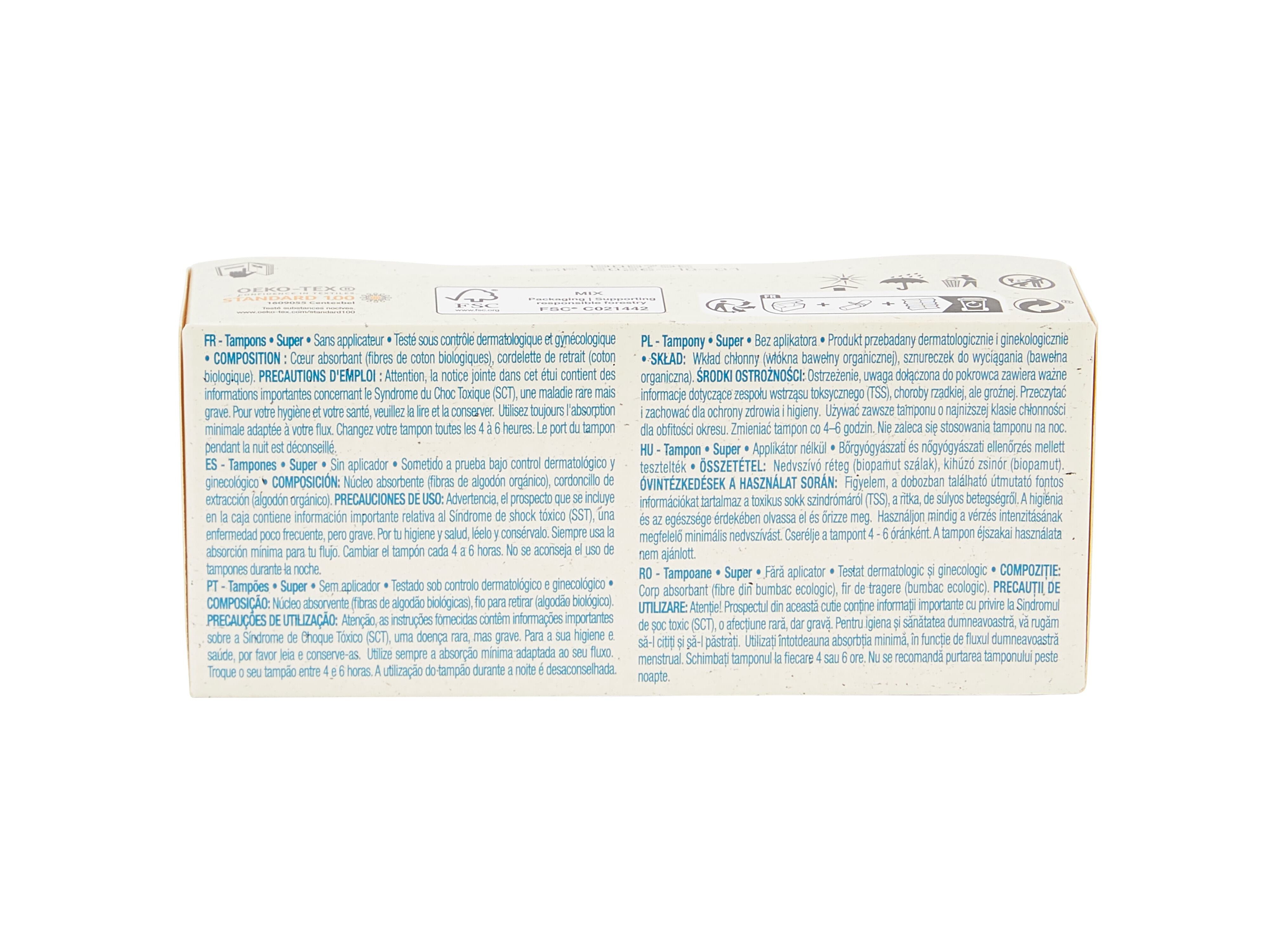 TAMP&Otilde;ES SEM APLICADOR AUCHAN BETTER LIFE SUPER 16UN image number 2