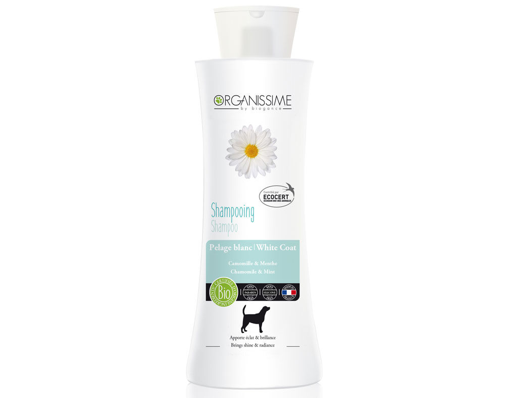 CHAMP&Ocirc; C&Atilde;O ORGANISSIME BIO PELO BRANCO 250 ML