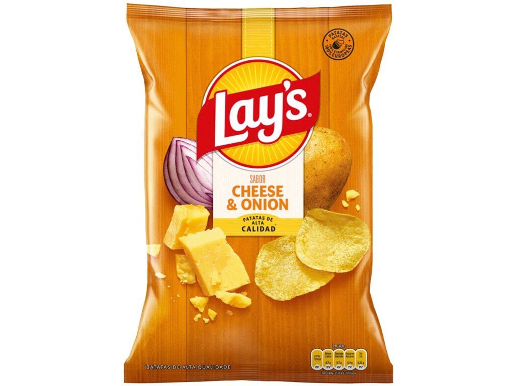 BATATAS FRITAS LAY'S CHEESE&ONION 150G