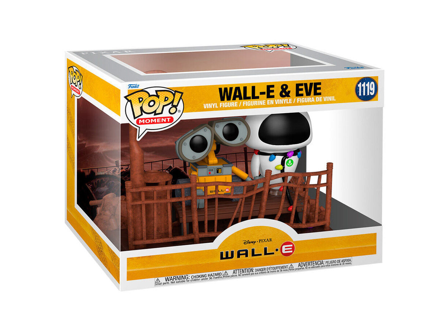 FIGURA FUNKO POP MOMENT: WALL-E- WALL-E & E image number 0