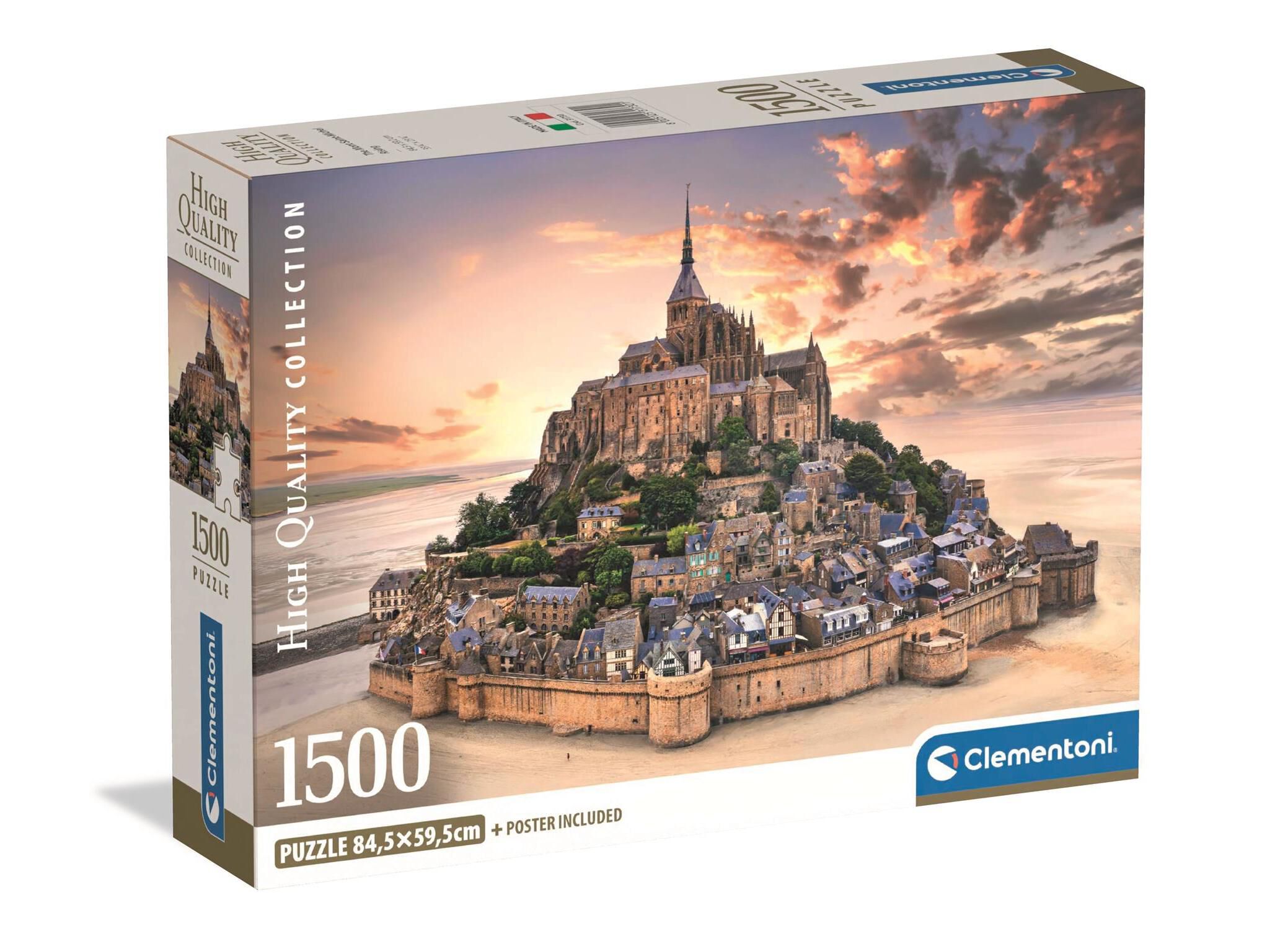PUZZLE MONT CLEMENTONI SAINT-MICHEL 1500 PE&Ccedil;AS