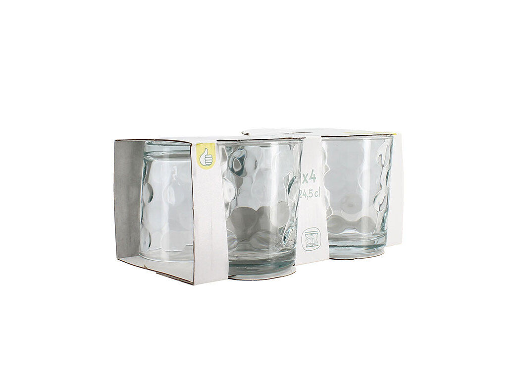 CONJUNTO 4 COPOS POLEGAR VIDRO ALICE 25.5CL image number 0