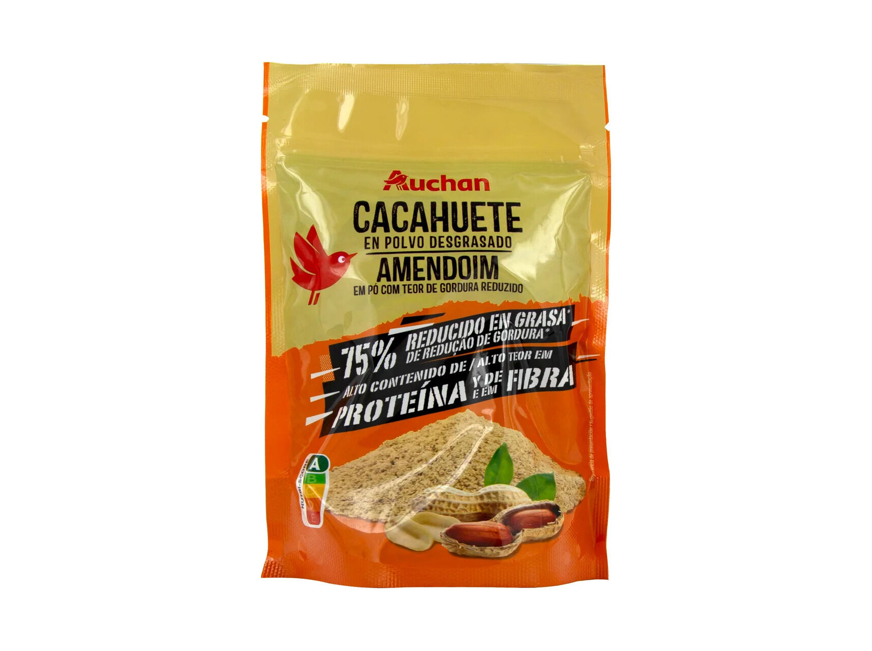 AMENDOIM EM P&Oacute; AUCHAN 200G