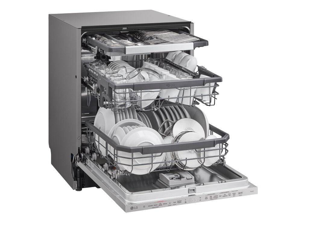 MAQUINA LAVAR LOI&Ccedil;A LG DB375TXS INOX ENCASTRE A 14CONJ. image number 3
