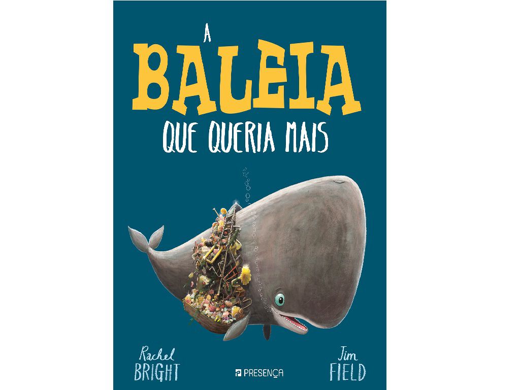 LIVRO A BALEIA QUE QUERIA MAIS DE RACHEL BRIGHT JIM FIELD image number 0