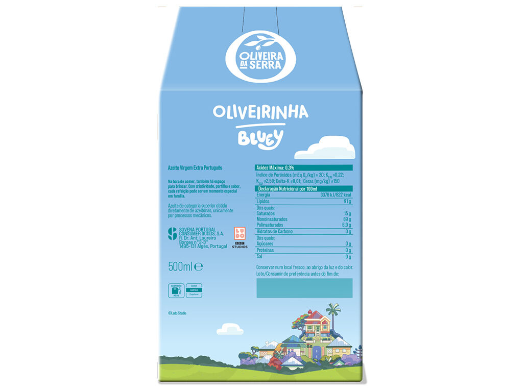 AZEITE OLIVEIRA DA SERRA VIRGEM EXTRA OLIVEIRINHA 500ML image number 1