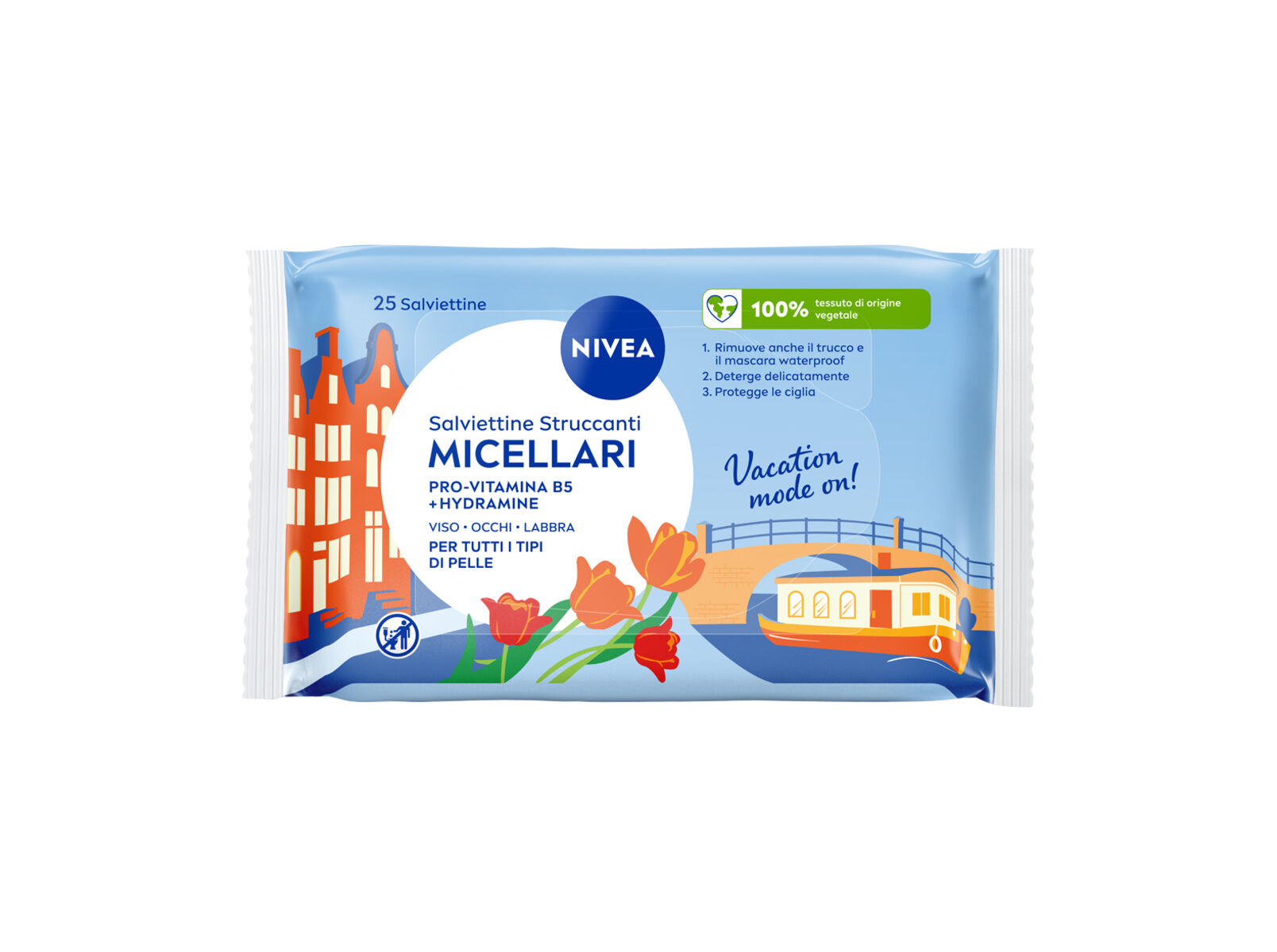 TOALHITAS DE LIMPEZA NIVEA MICELAR 25 UN image number 1