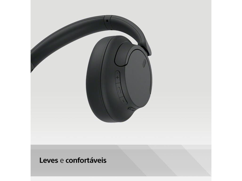 AUSCULTADORES SEM FIO SONY WHCH720NB PRETO image number 4