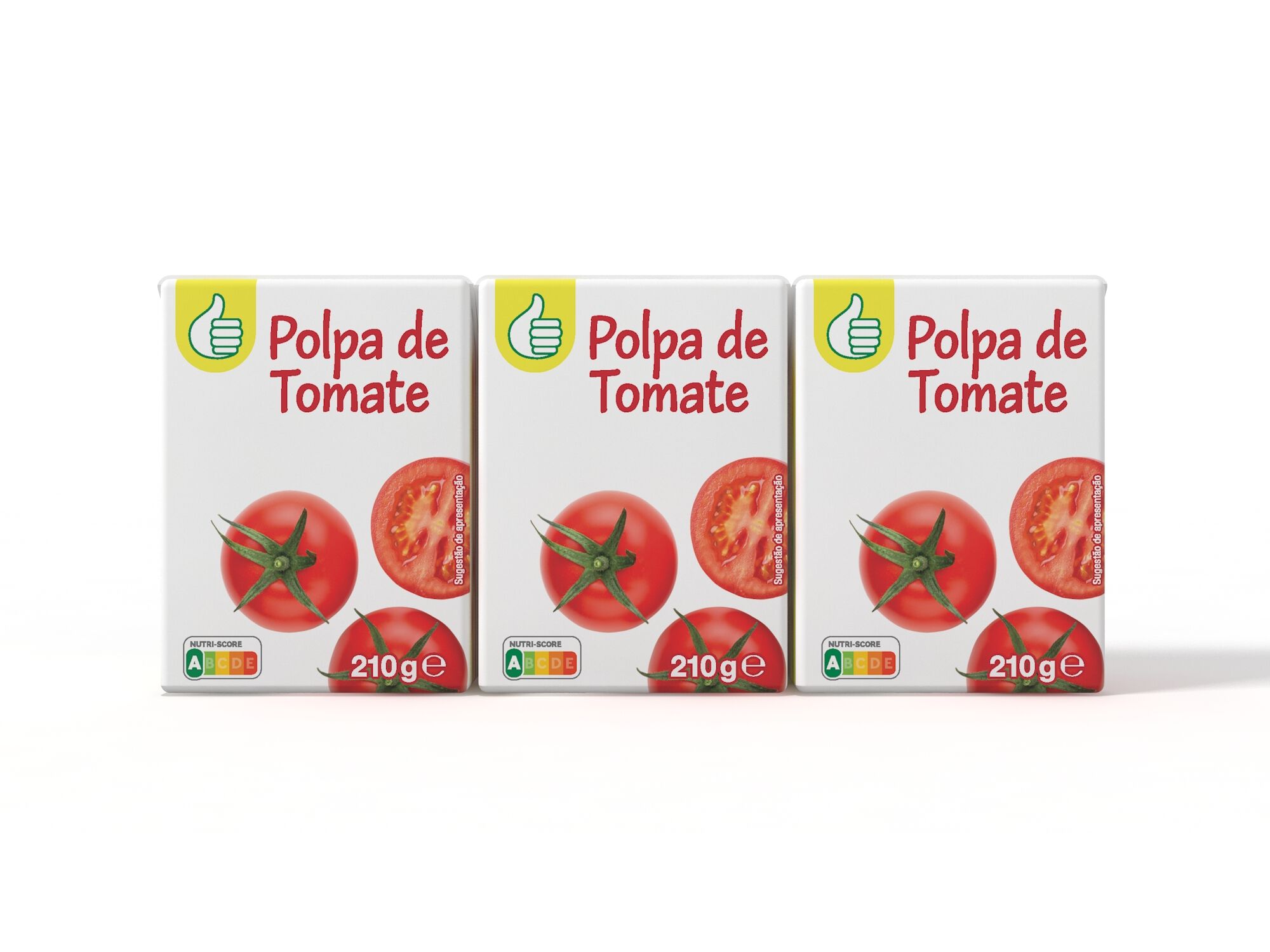 POLPA TOMATE POLEGAR 3X210 G
