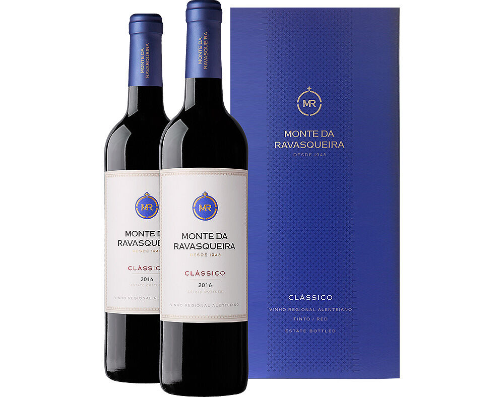 CONJUNTO VINHO TINTO MONTE DA RAVASQUEIRA 2X0.75L