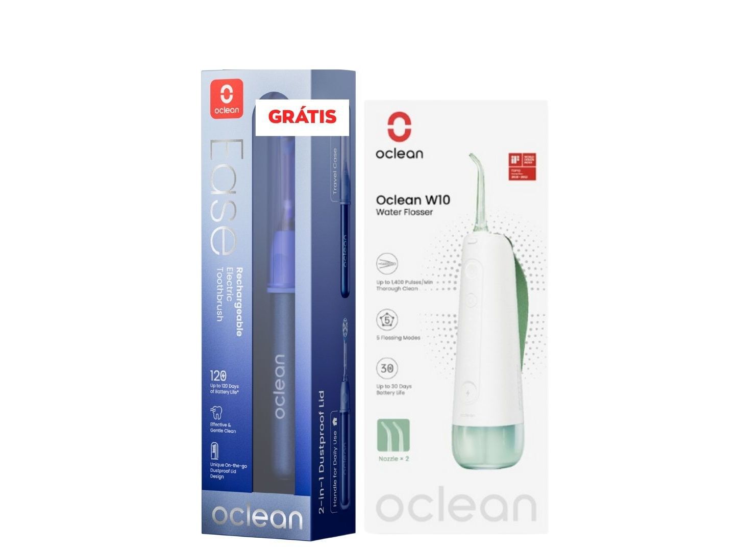 PACK OCLEAN IRRIGADOR W10 OFERTA ESCOVA