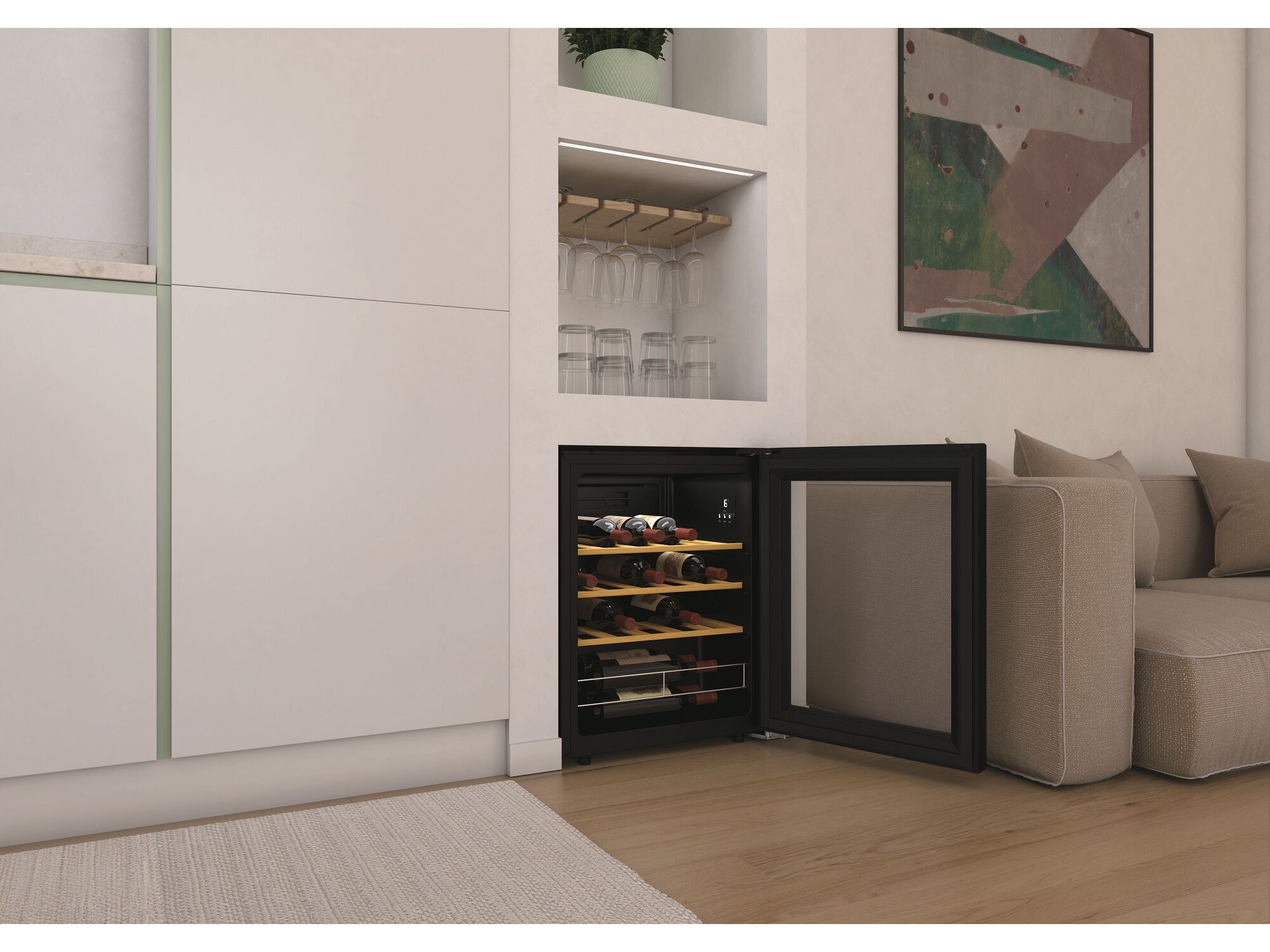 CAVE DE VINHOS CANDY CWC023 G 23 GARRAFAS image number 11