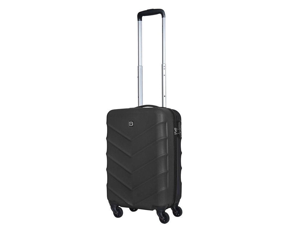 MALA DE CABINE R&Iacute;GIDA AIRPORT PRETO 4 RODAS 55X22X35CM image number 0