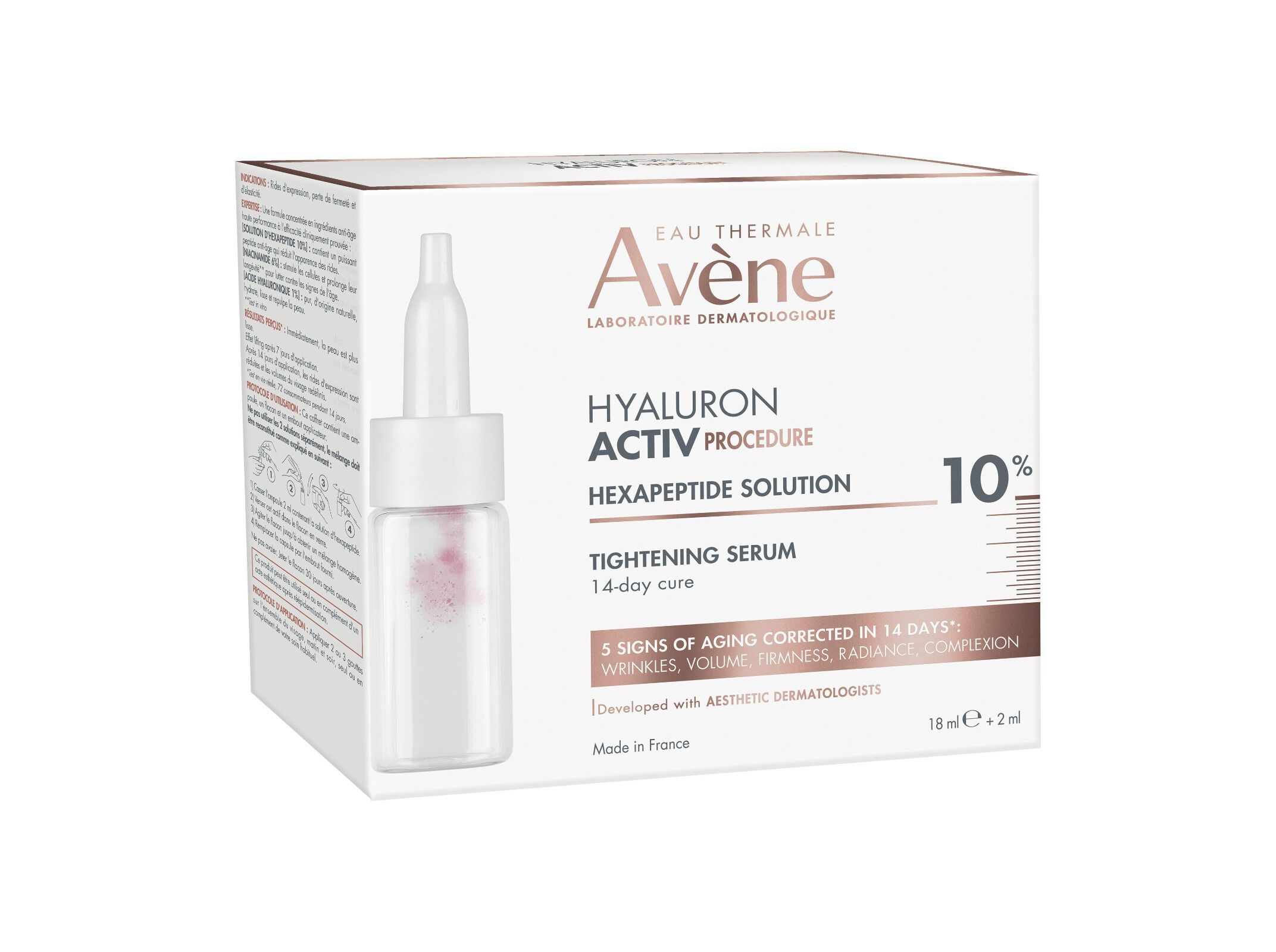S&Eacute;RUM AVENE HYALURON ACTIVE PROCEDURE 20ML image number 6