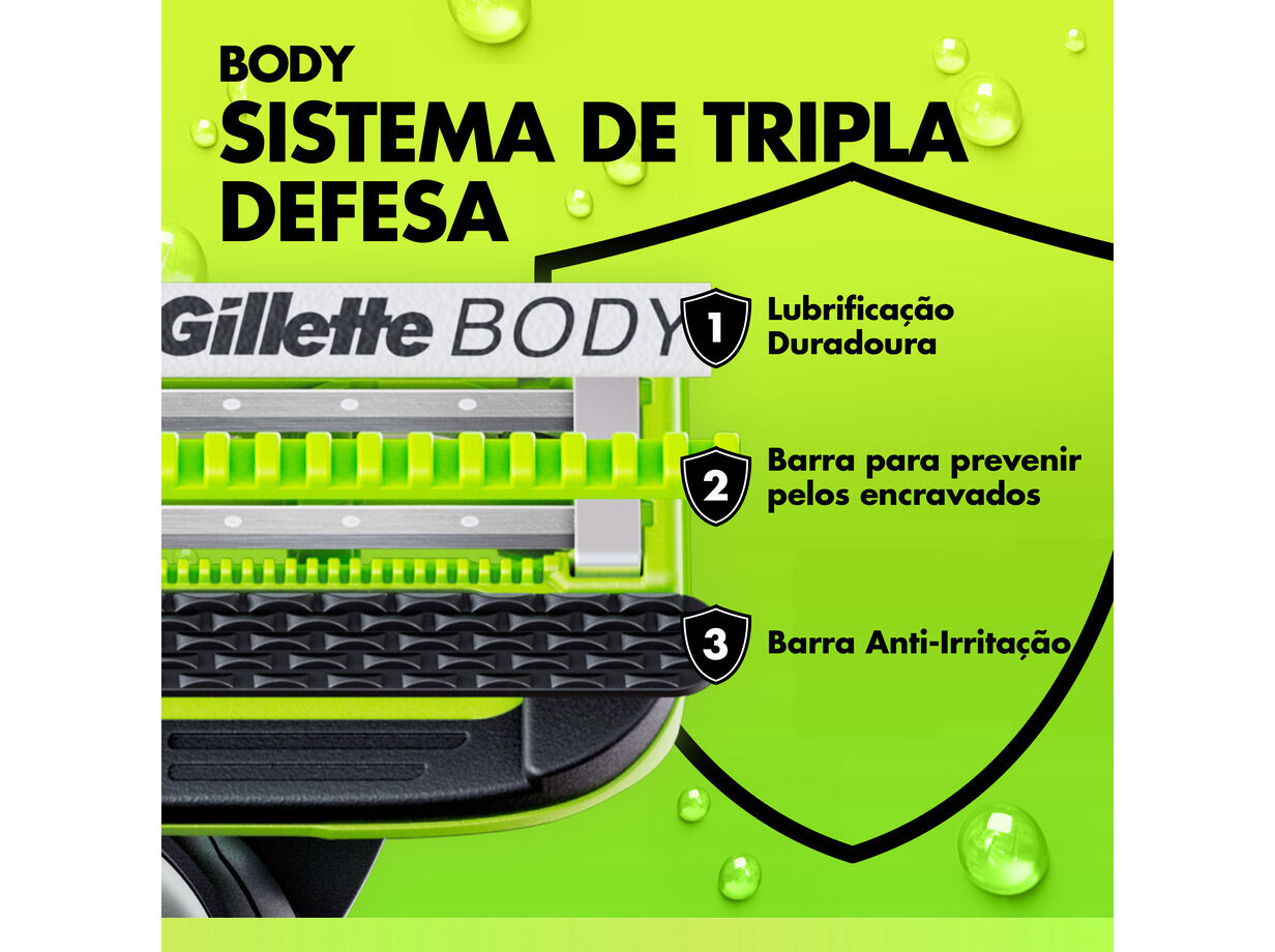 2PACK FACE+BODY GILLETTE LABS CABO+1REC+SUPT image number 5