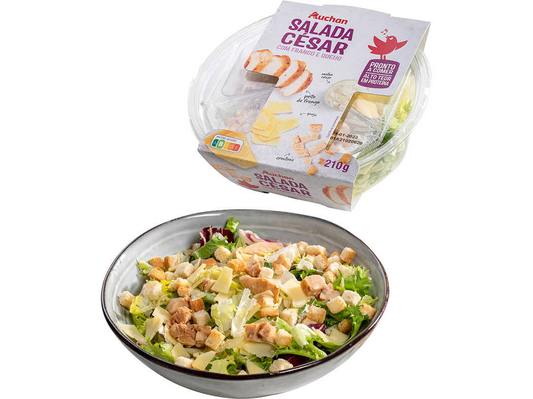 SALADA C&Eacute;SAR AUCHAN 210 GR