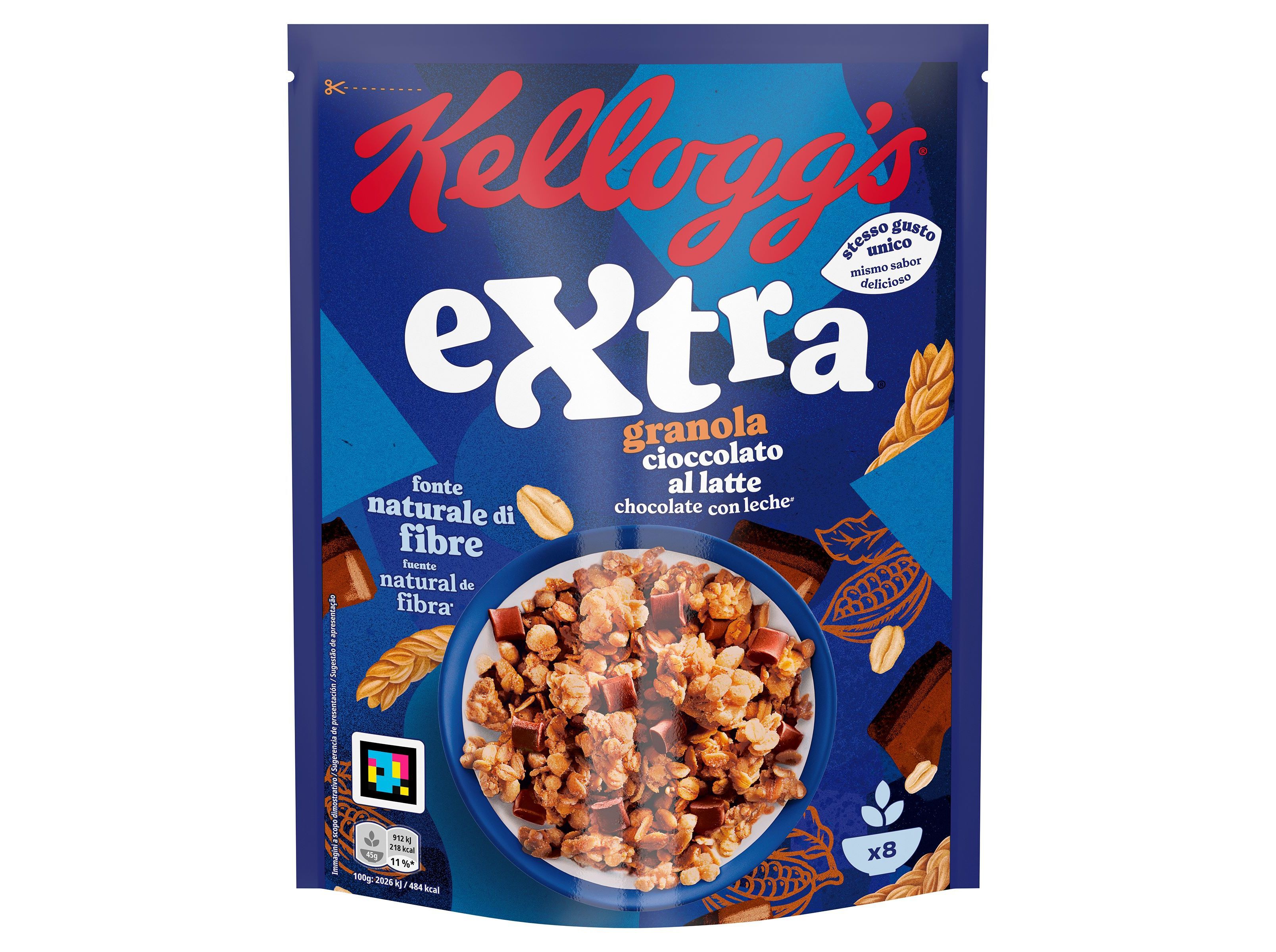 CEREAIS KELLOGG'S EXTRA CHOCOLATE LEITE 375G image number 0