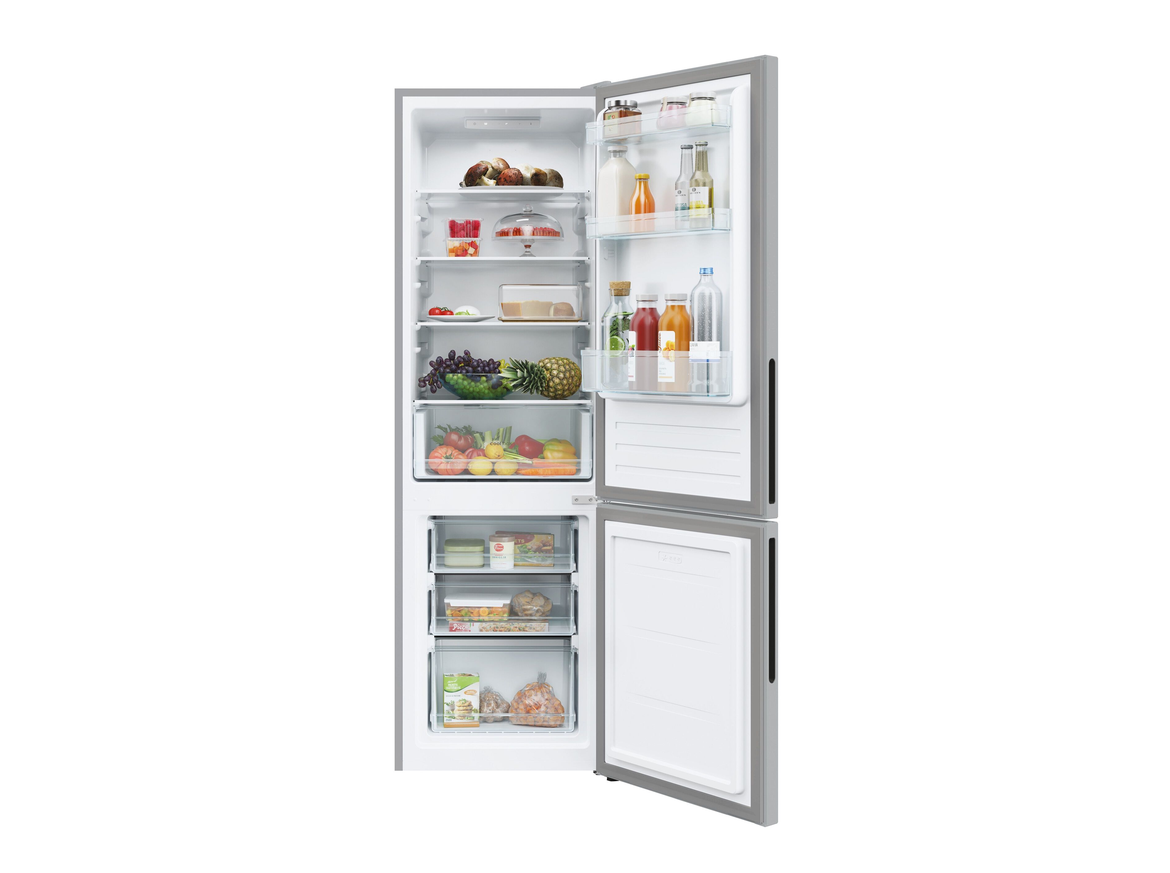 FRIGOR&Iacute;FICO COMBINADO CANDY CCT3L517ES LOW FROST E 214L SILVER image number 3