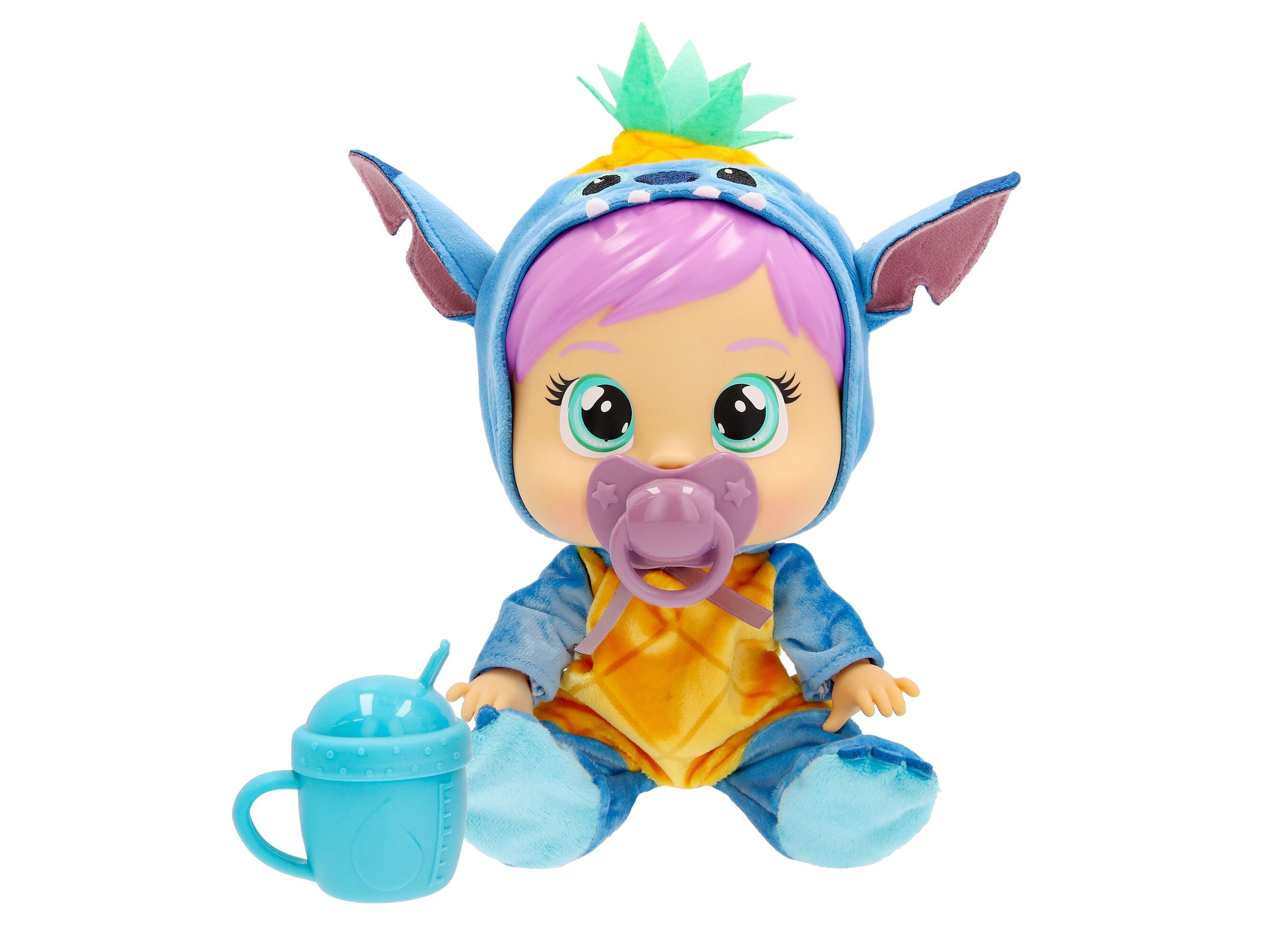 BEB&Eacute; CHOR&Atilde;O CRY BABIES LOVING CARE STITCH image number 3