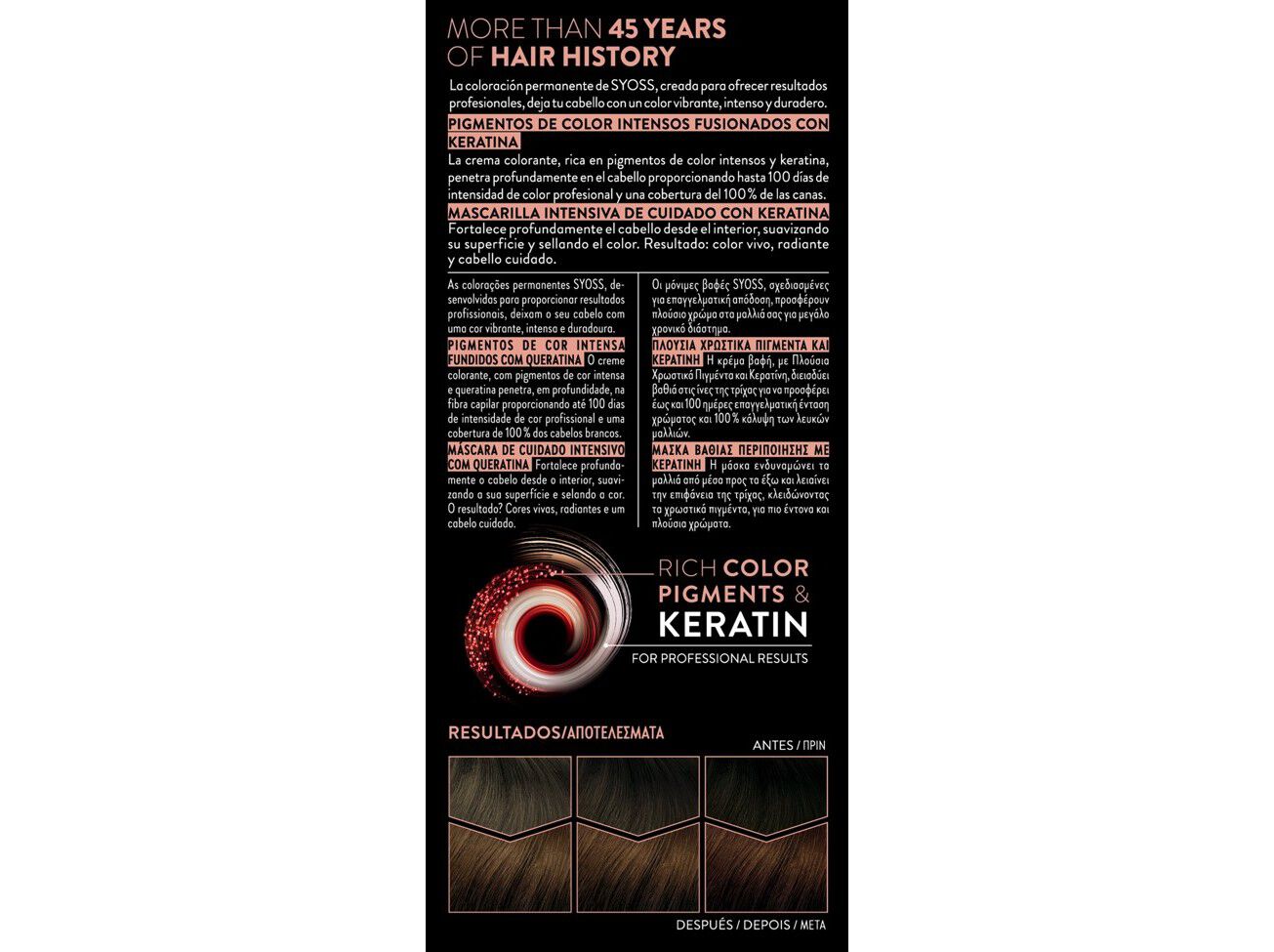 COLORA&Ccedil;AO SYOSS 4-8 CASTANHO CHOCOLATE image number 1
