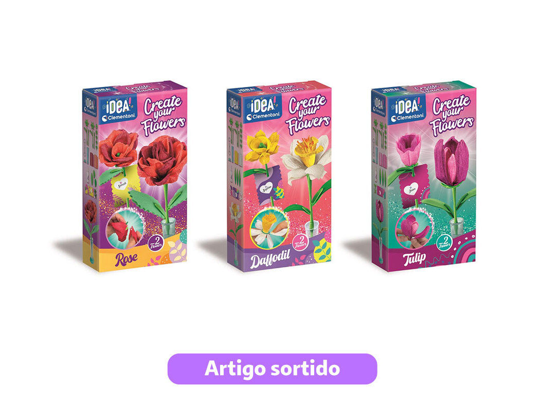 IDEA CLEMENTONI CREATE YOUR FLOWER MODELOS SORTIDOS image number 0