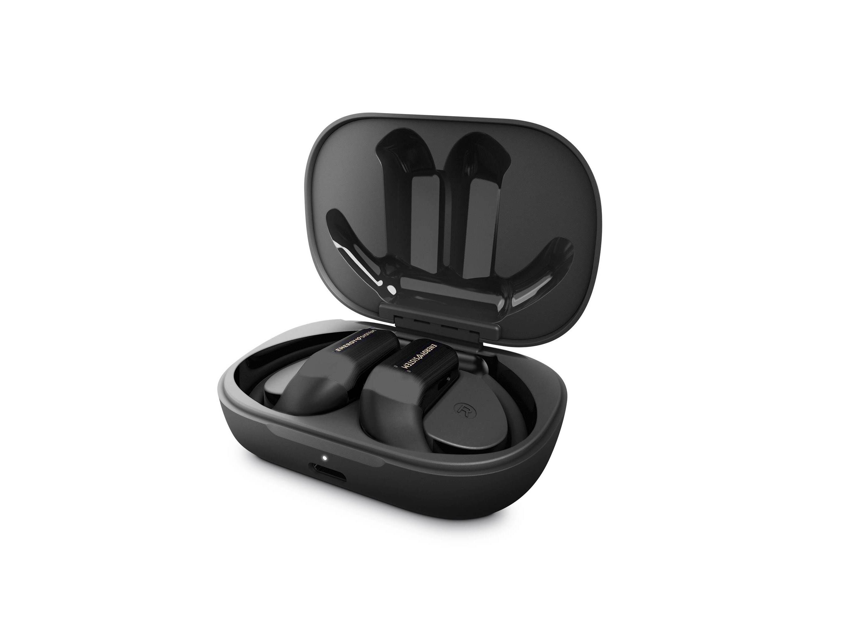 AURICULARES DESPORTIVOS ENERGY SISTEM OPENWAVE EARPHONES PRETO image number 1