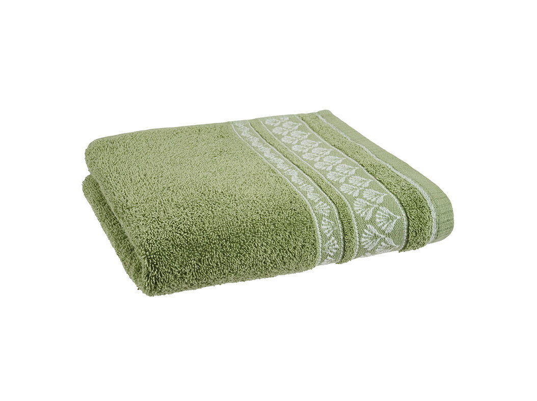 TOALHETE TURCO BARRA ACTUEL VERDE 450G 30X50 image number 0