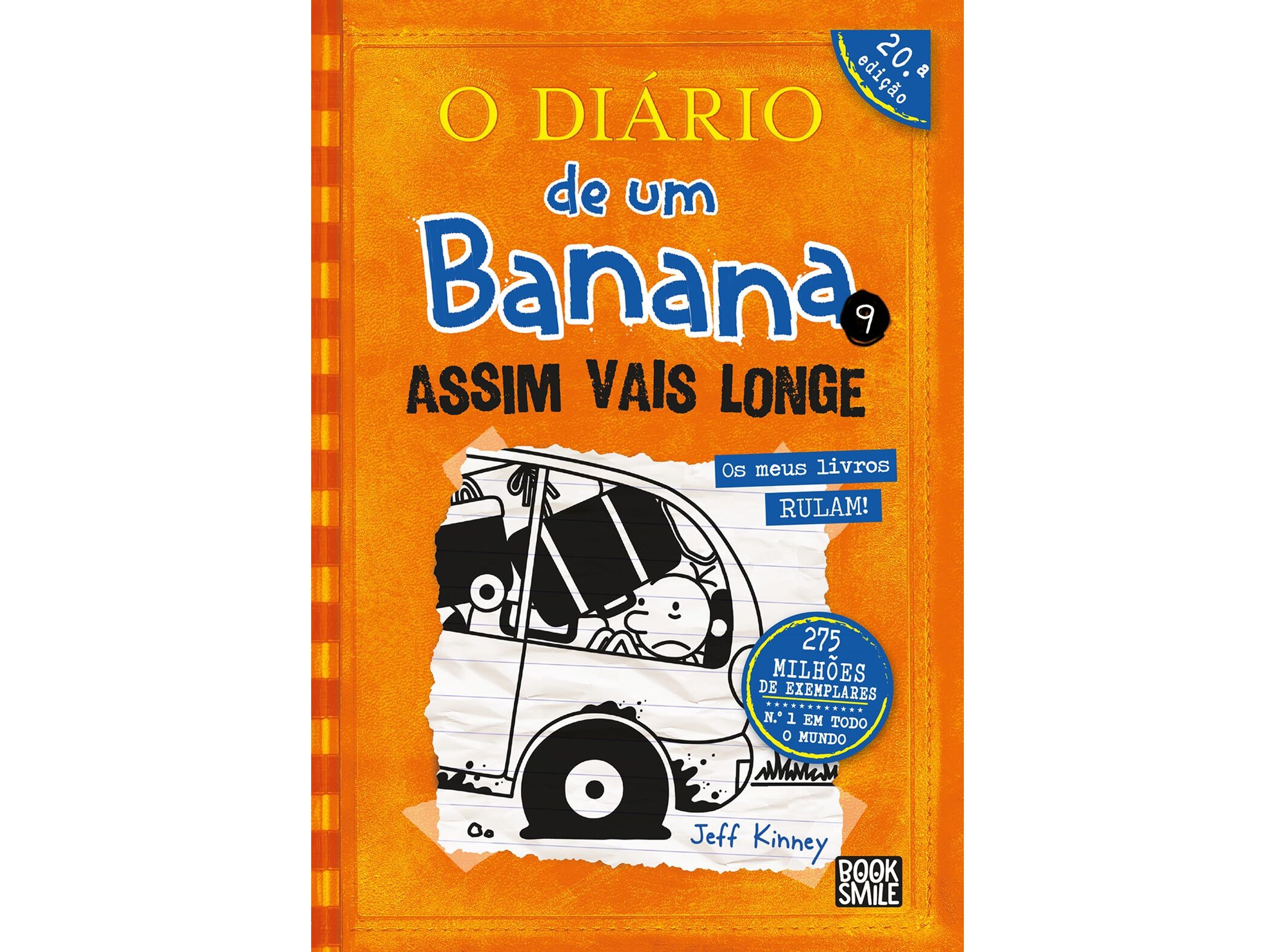 LIVRO O DI&Aacute;RIO DE UM BANANA 9 ASSIM VAIS LONGE - JEFF KINNEY image number 0