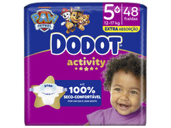 Fraldas Dodot Activity Extra T5 12-17kg 48 un