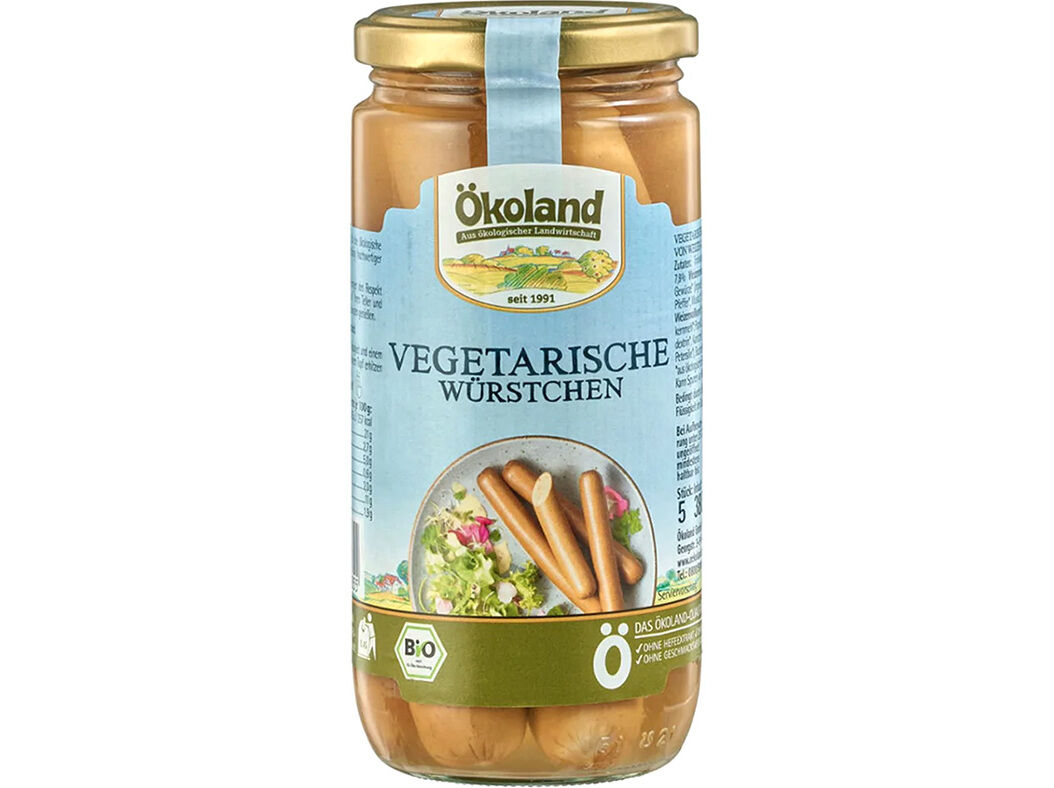 SALSICHA OKOLAND DE VEGETAIS BIO 200 G image number 0
