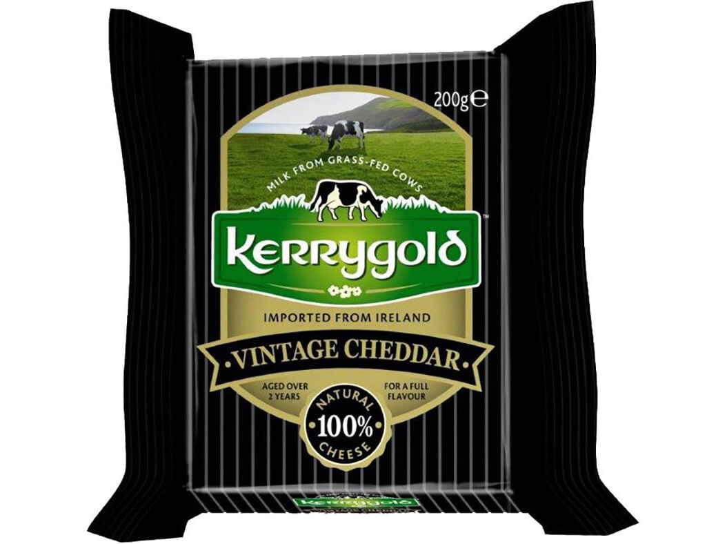 QUEIJO CHEDDAR VINTAGE KERRYGOLD 200 G