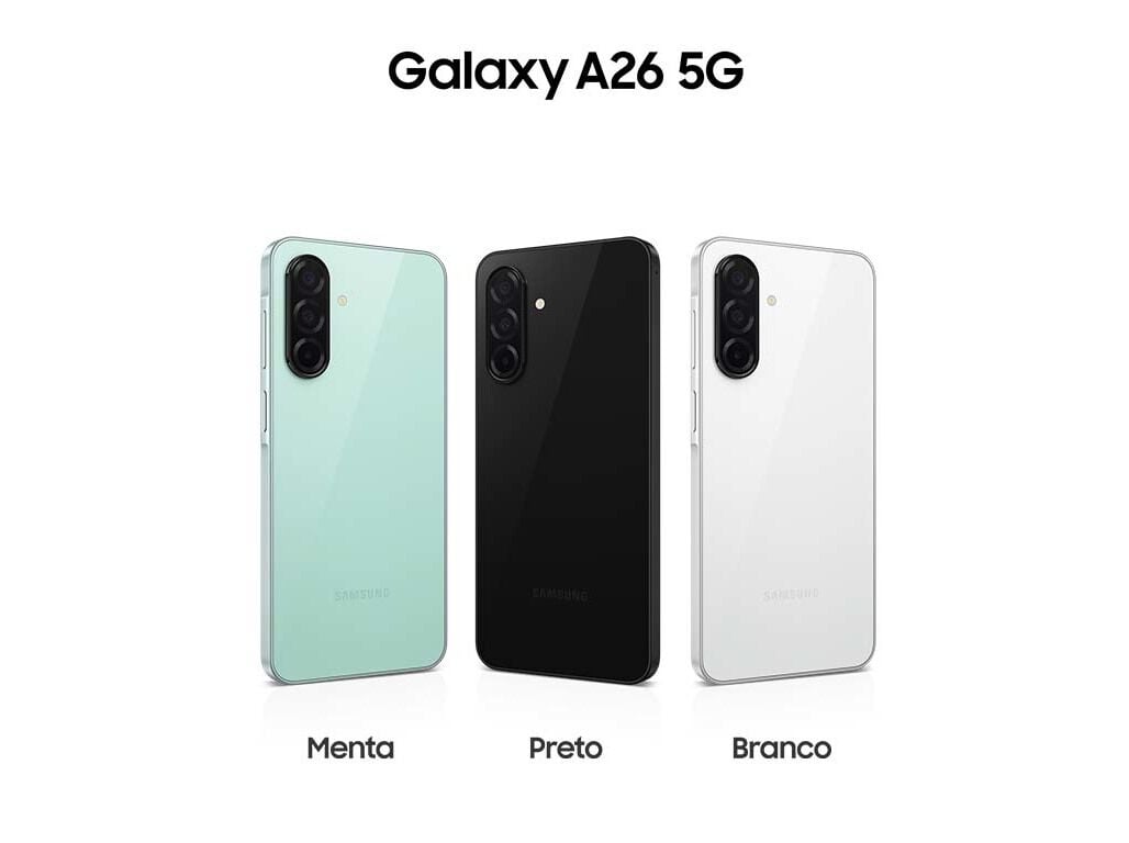 SMARTPHONE SAMSUNG GALAXY A26 5G PRETO 256GB image number 1