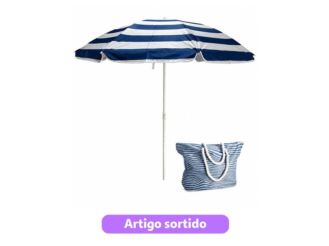 CHAP&Eacute;U SOL BORA BORA 160CM + SACO PRAIA CORES SORTIDAS image number 0