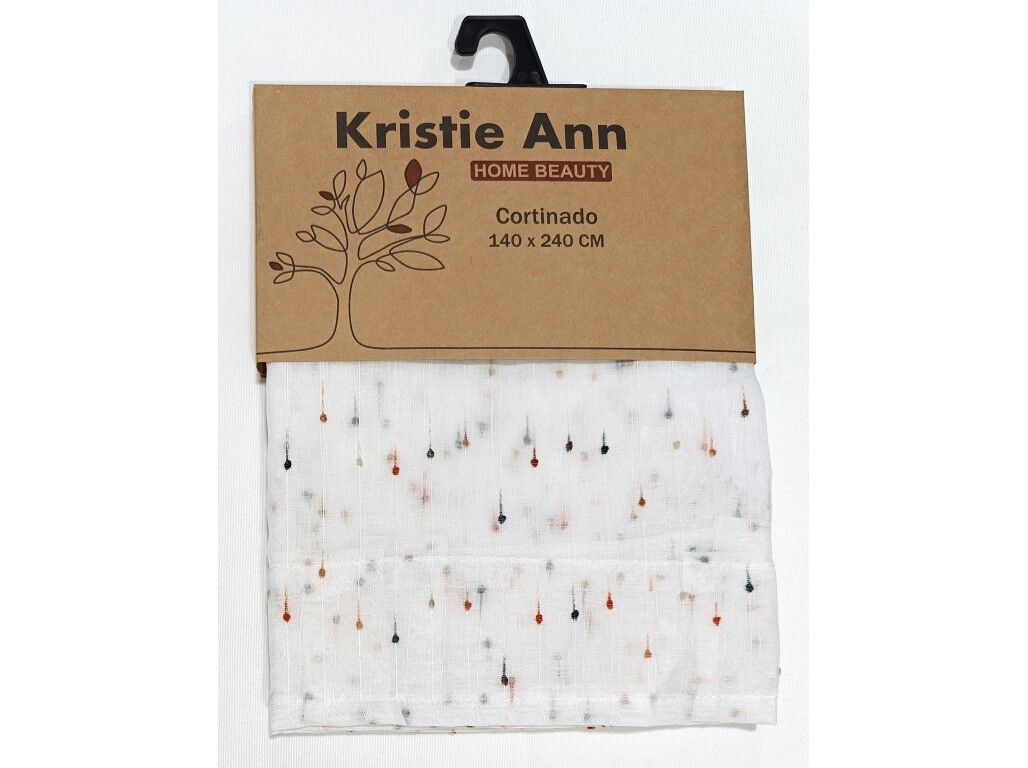 CORTINADO ALPES BRANCO 140X240CM
