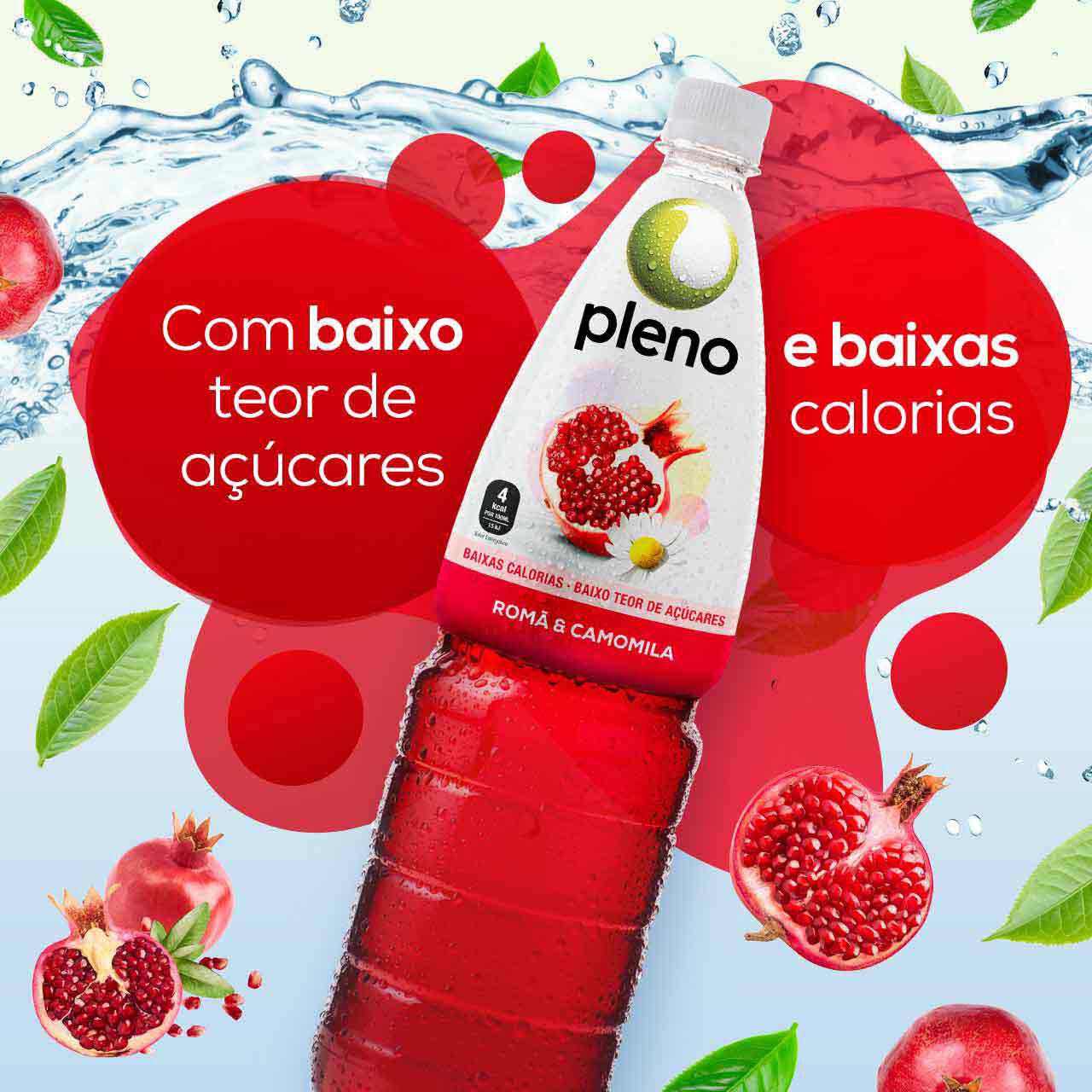 BEBIDA PLENO CAMOMILA E ROM&Atilde; 1.5L image number 1