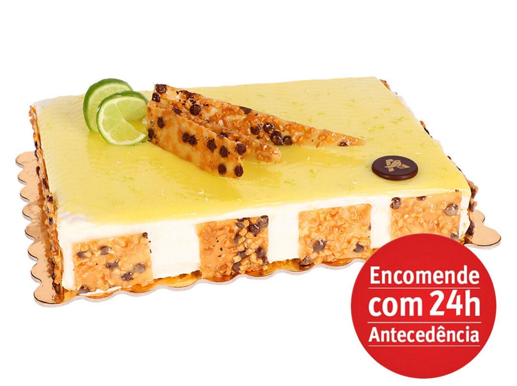 BOLO NOUGAT CHANTILLY E LIM&Atilde;O PRODU&Ccedil;&Atilde;O PR&Oacute;PRIA KG