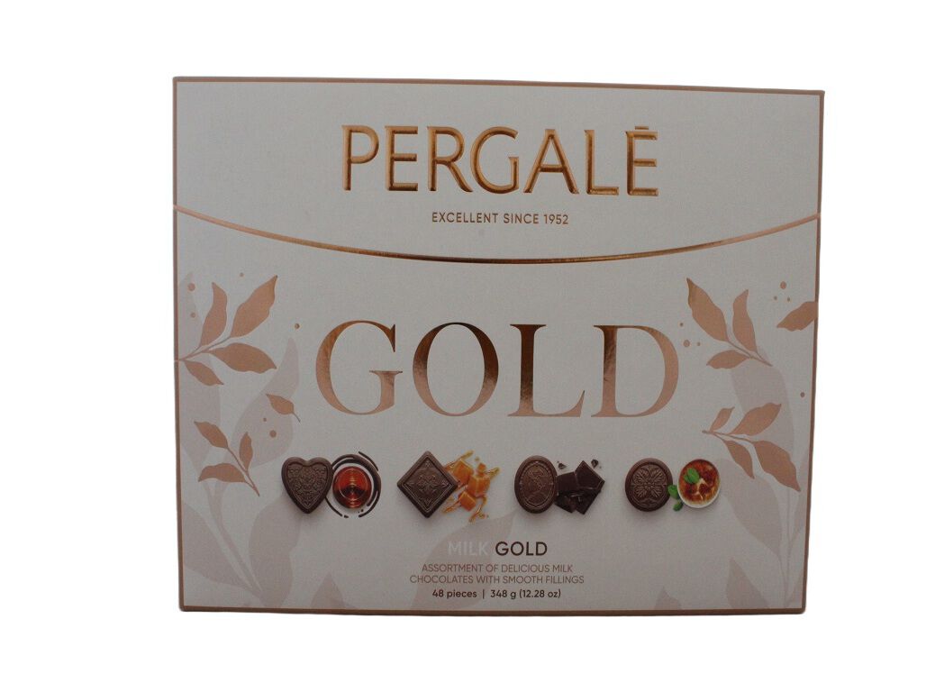 BOMBONS PERGALE GOLDCHOC.LEITE 348G image number 0