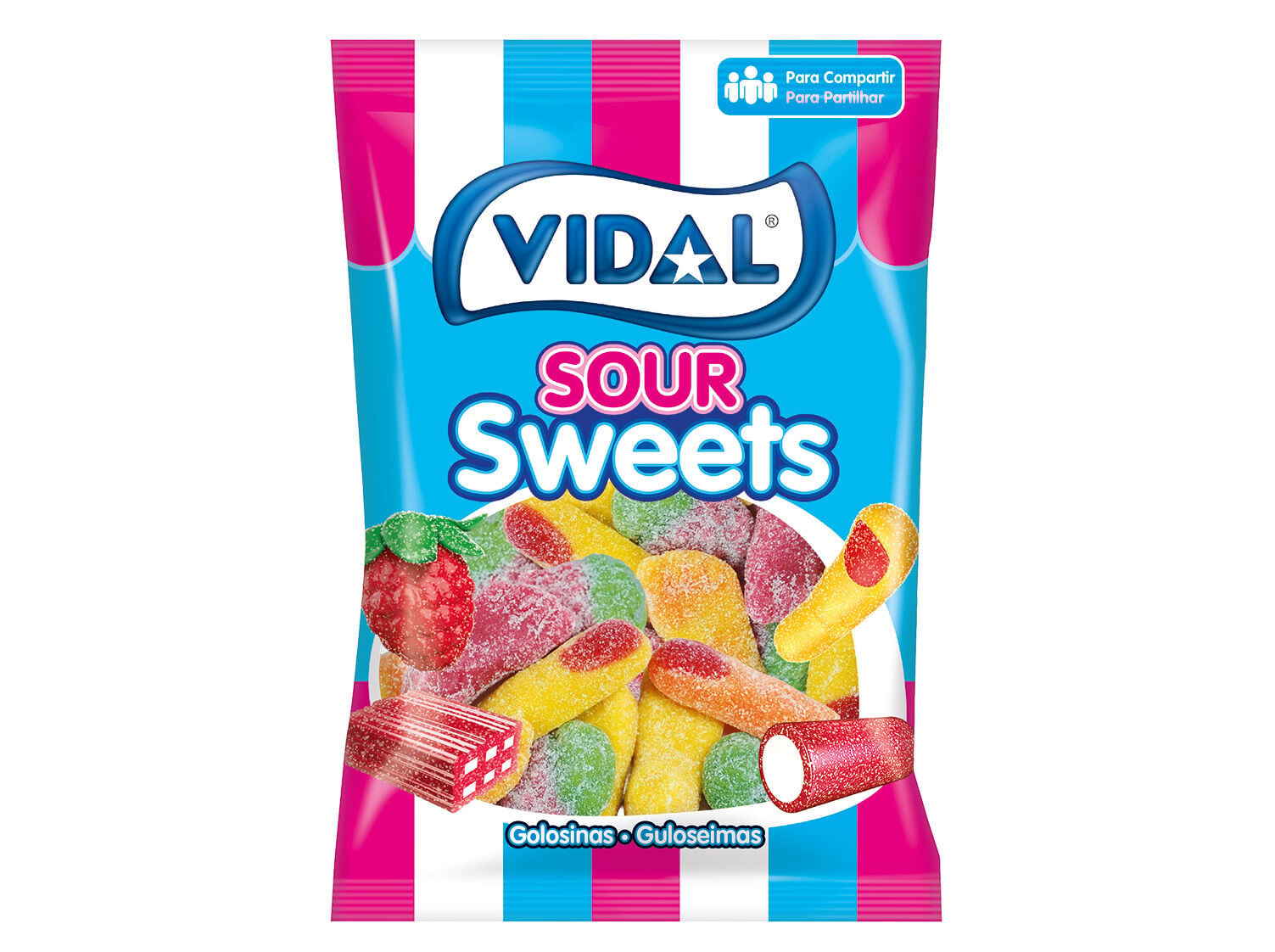 GOMAS VIDAL SORTIDO &Aacute;CIDO 300G image number 1