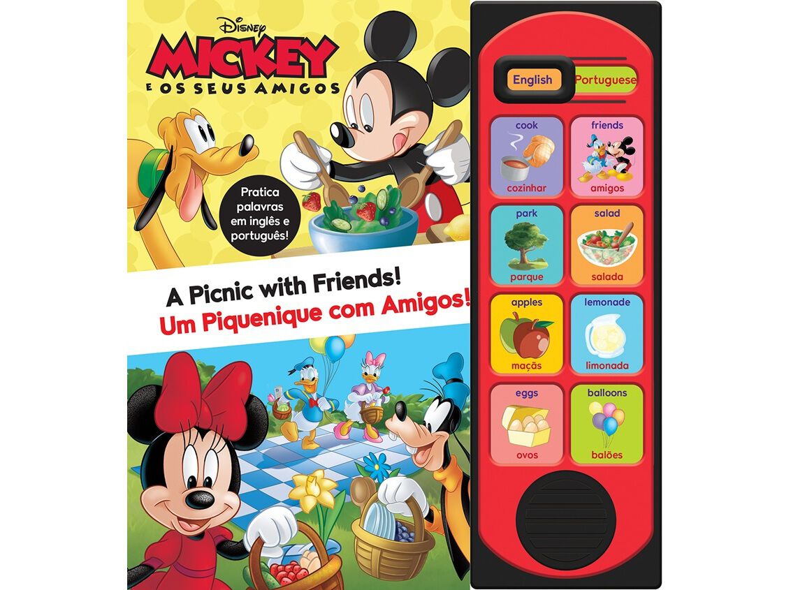 LIVRO MICKEY - UM PIQUENIQUE C DISNEY image number 0