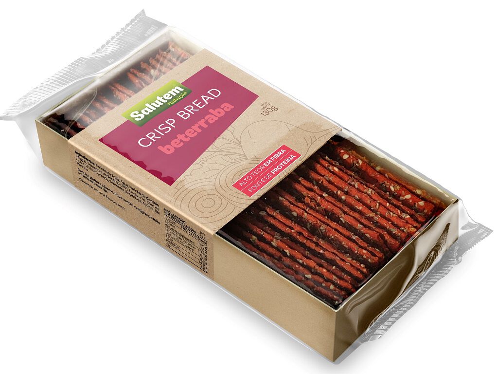 TOSTAS SALUTEM CRISP BREAD BETERRABA 130G image number 0