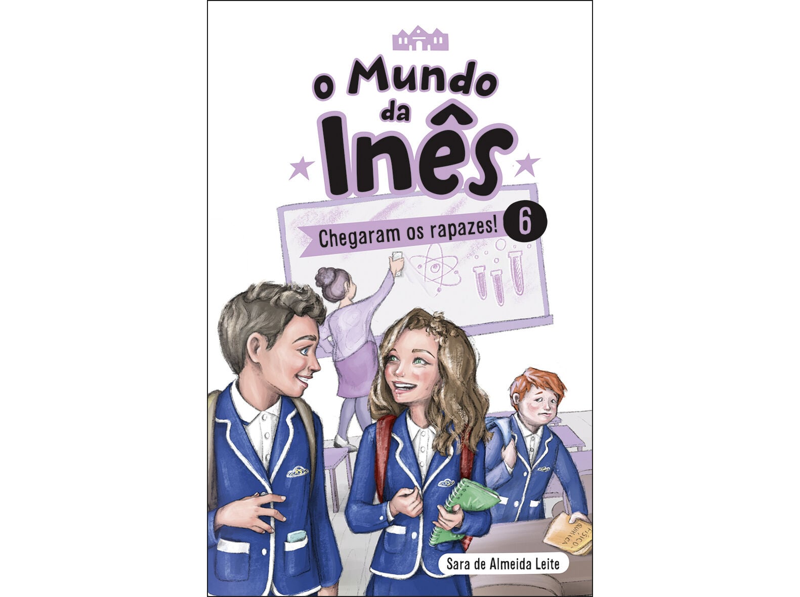 LIVRO O MUNDO DA INES CHEGARAM -OS RAPAZES-SARA ALMEIDA image number 0