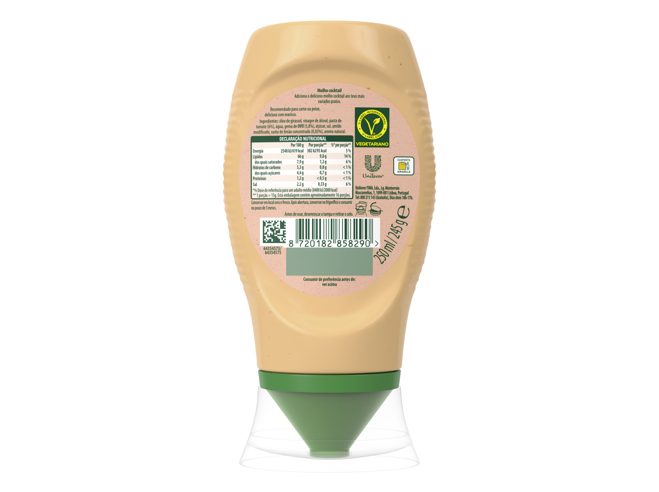 MOLHO CALV&Eacute; COCKTAIL 245GR image number 1