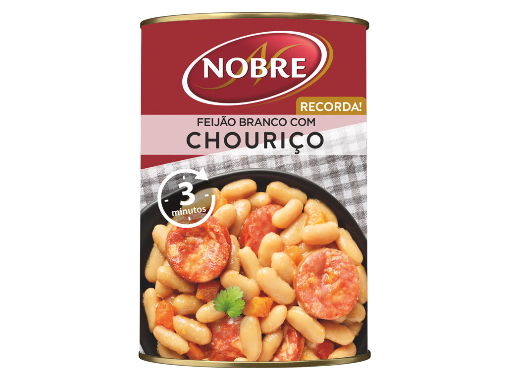 FEIJ&Atilde;O NOBRE COM CHOURI&Ccedil;O 420G