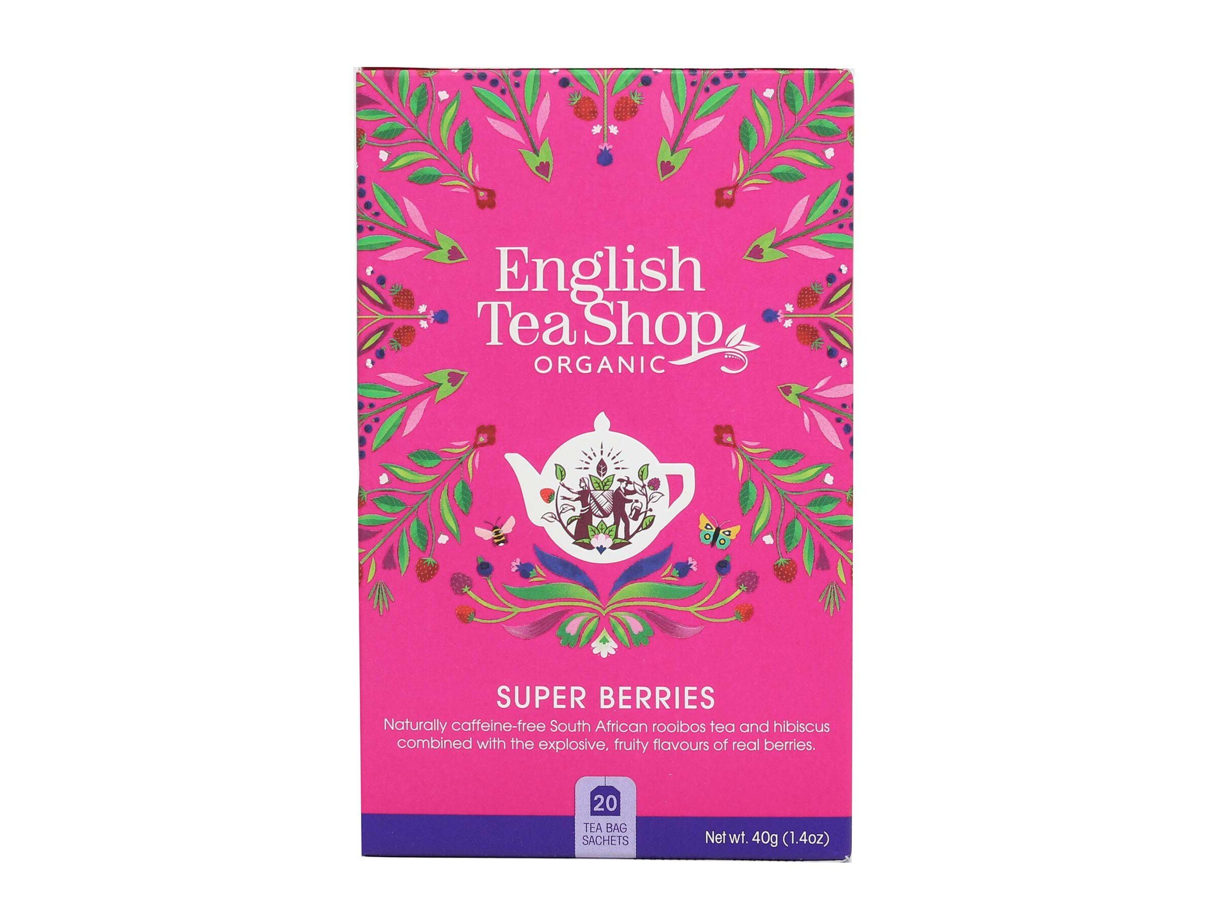 INFUS&Otilde;ES BIO ENGLISH TEA SHOP SUPER BERRIES 40GR image number 0