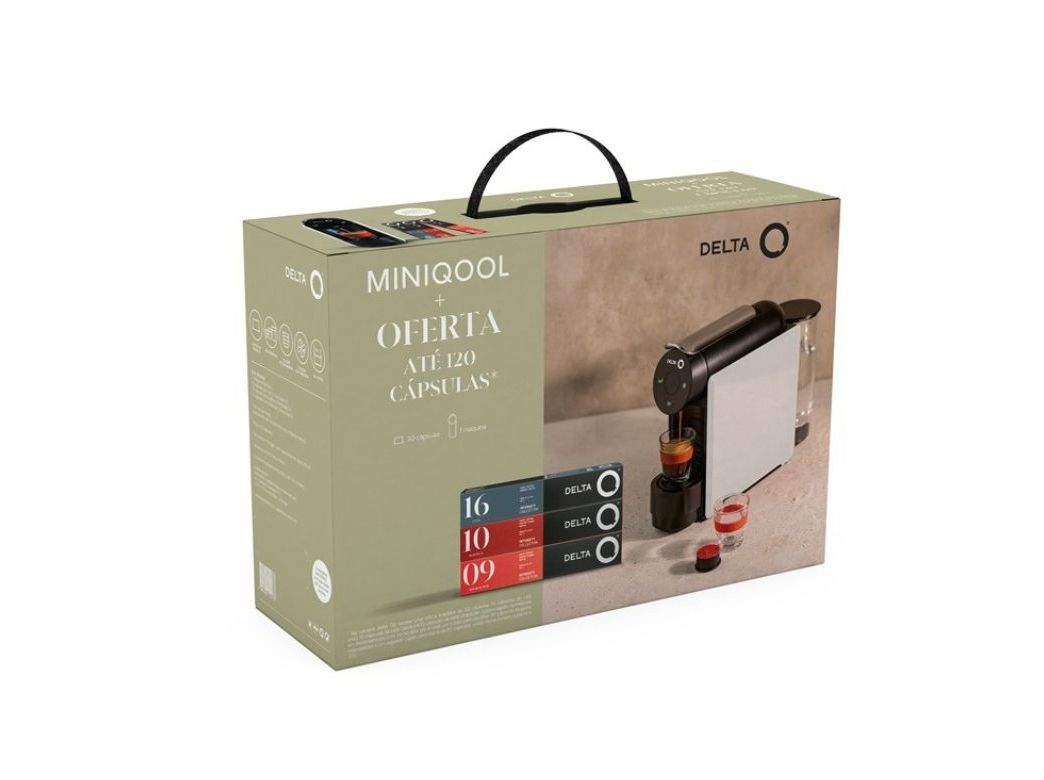 QIT M&Aacute;QUINA CAF&Eacute; DELTA Q MINIQOOL BRANCA