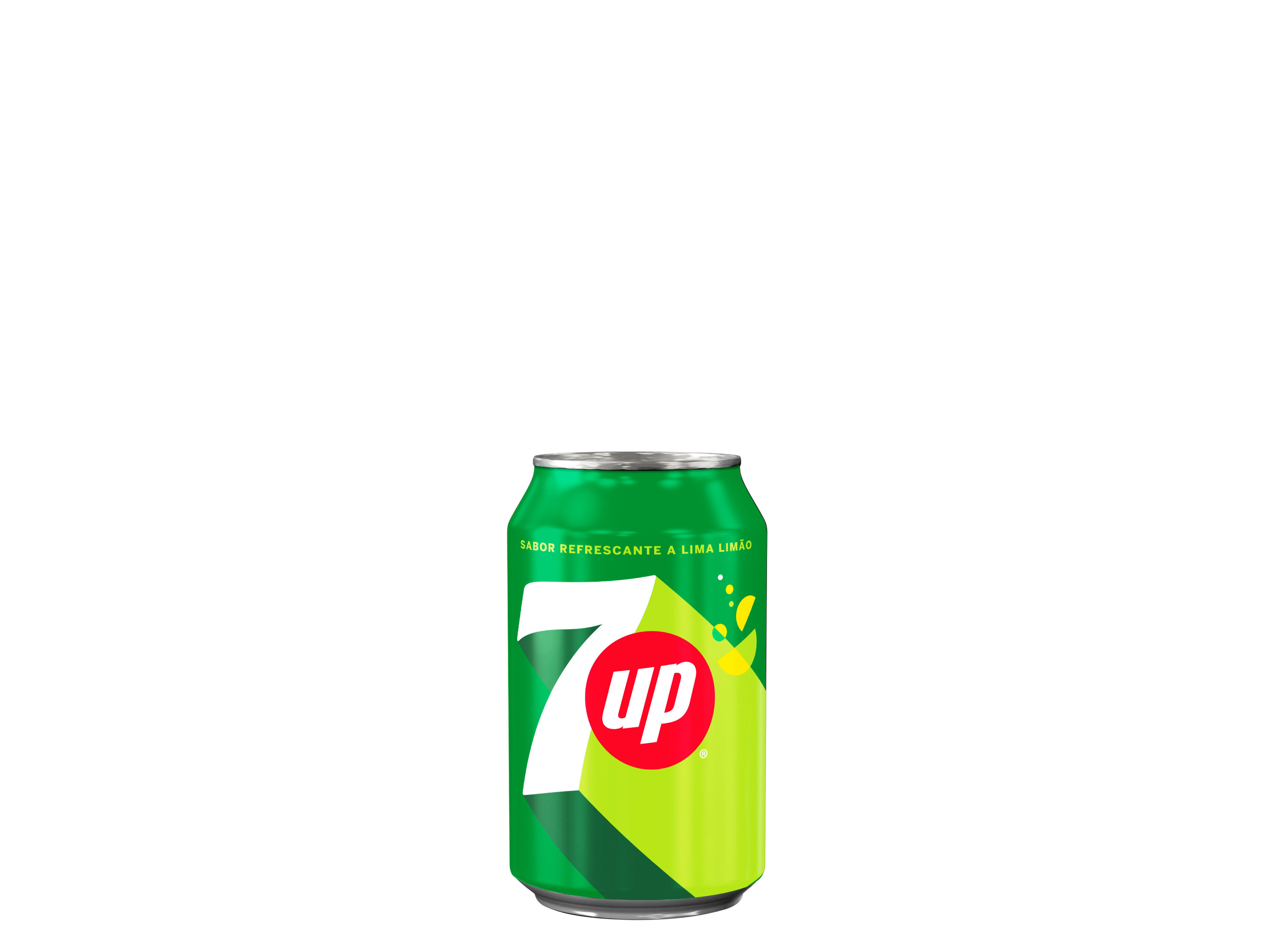 REFRIGERANTE C/ G&Aacute;S 7UP REGULAR LATA 0.33L ( SDR) image number 0