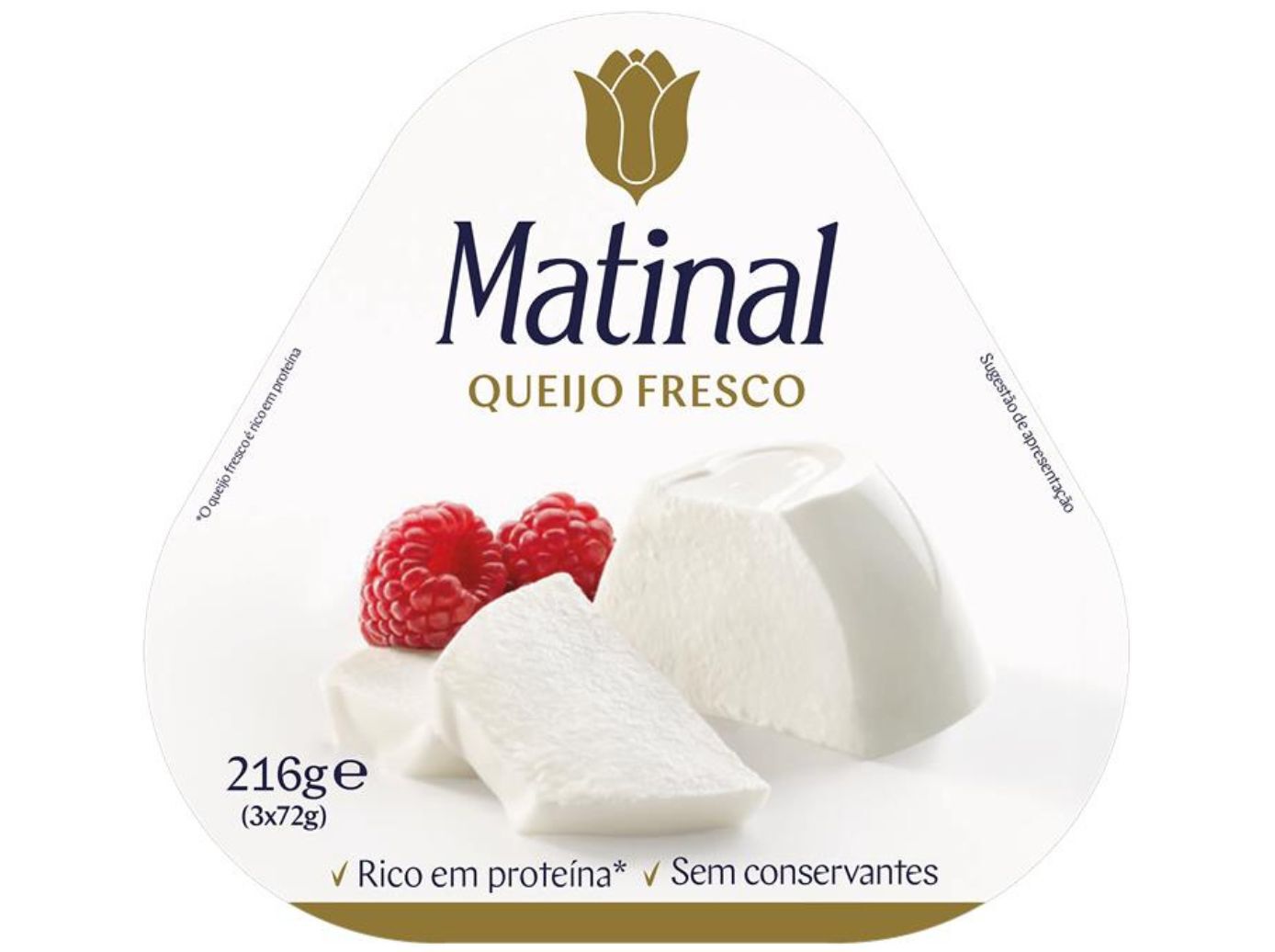 QUEIJO MATINAL FRESCO 3X72 G image number 1