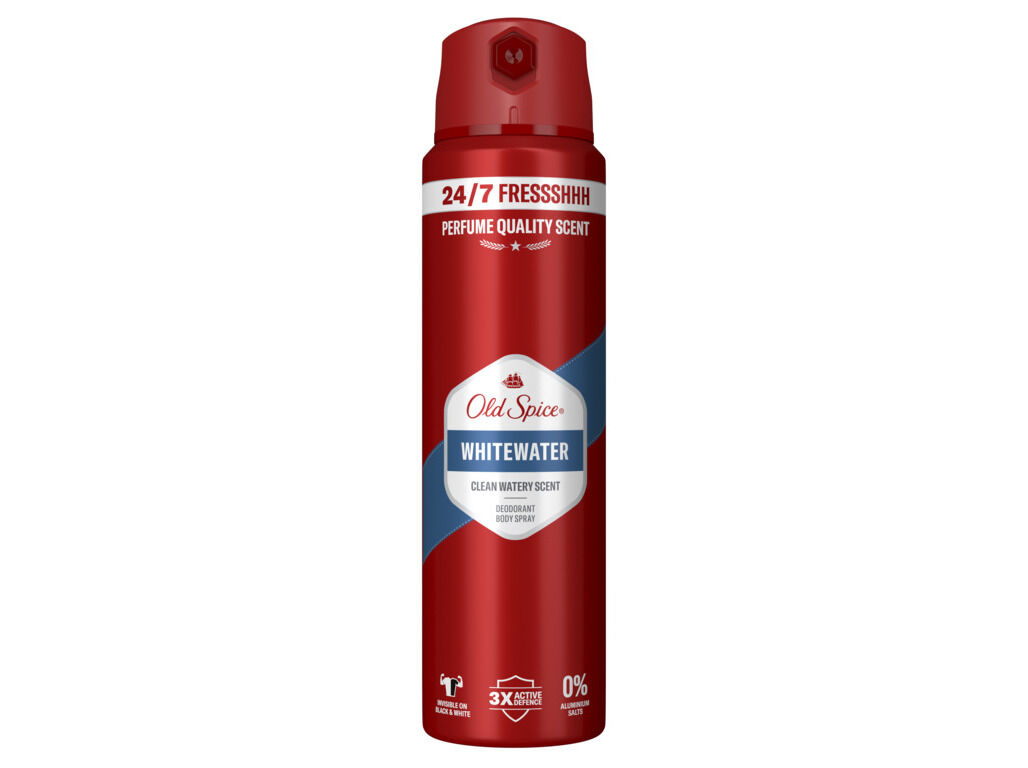 DEO SPRAY OLD SPICE WHITEWATER 150ML image number 0